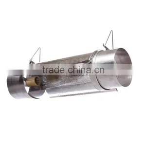 Greenhouse Light Reflector, Cool Tube Hood,6 Inch Hydroponic Grow Light Reflector Grow Hood thumbnail-1