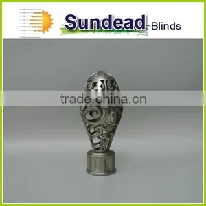 16 19 Curtain Rod With Copper Satin Stainless Steel Iron Chrome Alum Crystal Curtain Pole Curtain Accessory thumbnail-1