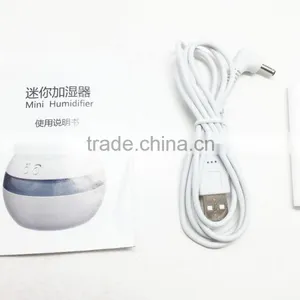 2016 New Product for Home/office Use Usb/car Adaptor Power Supply Bottle Cap Round Ball Air Innovations Ultrasonic Humidifier Quality Choice thumbnail-5