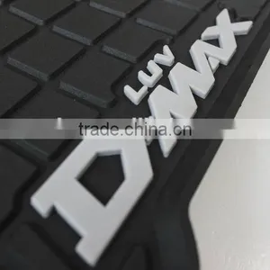 Custom Full Set Position Car Floor Mats For ISUZU D-MAX LUV thumbnail-4
