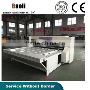 Corrugated Carton Boxes of Die Cutter Making Machine/Fruit and Vegetable Carton Box Making Machine thumbnail-1