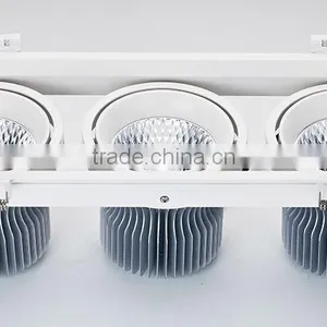 Top Grade COB LED Chip With High Luminums Efficiency and High CRI 3x45w Square Led Grille Light thumbnail-1