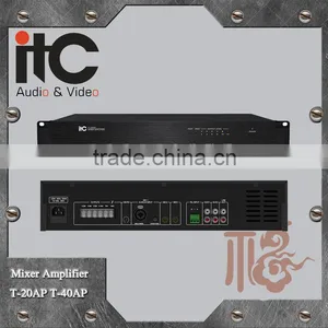 ITC AP Series Practical 2 Mic 1 AUX 1 TEL Mixer PA Mixing Amplifier thumbnail-1