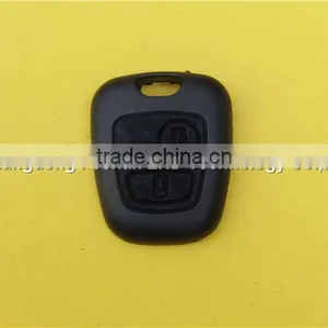 Simplex Type 2-Button Remote Key Housing Case Cover Blank Button For Peugeot 107 207 307 407 106 206 306 406 thumbnail-2