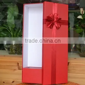 Valentine's Day Romantic Red Paper Gift Box for Flower thumbnail-4
