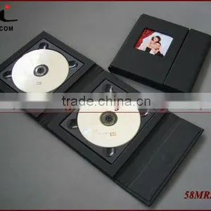 Wedding CD/DVD Cases Leather CD/DVD Cases,dvd Wedding Box thumbnail-1