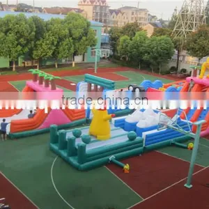 Giant Newest Cheap Inflatable Obstacle Course for Sale thumbnail-4