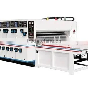[RD-SB1500-2600-4] Semi-auto 4 Color Flexo Printing Machine With Slotting thumbnail-1