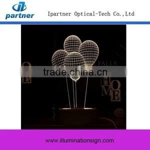 New Product Led Small Night Light, 3D Lamp Light thumbnail-2