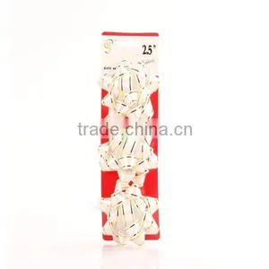 Various Metallic Decoration Ribbon Star Pre-made Ribbon Bow thumbnail-4