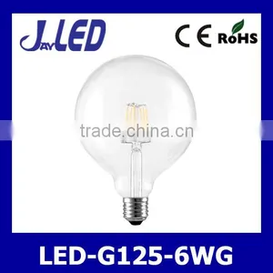 Big Globe Bulb G125 Light, E27 Led Filament Light thumbnail-1