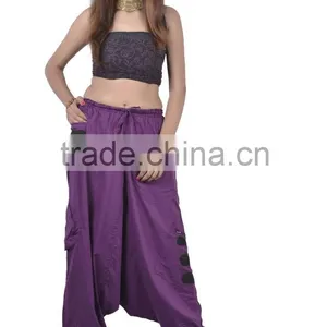 2710 Pants Summer Trousers Supplier Fashion Cotton Pant Cotton Baggy Pants Cotton Pants Women Sarouel Indien thumbnail-1