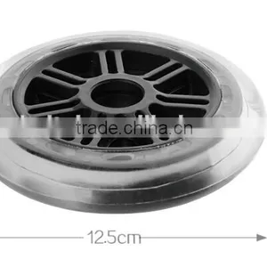 Skate Wheel With Lighting Custom 125mm Roller Skates Wheels Two Wheels Skate Board thumbnail-1