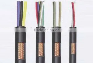 Flame Retardant Cable Copper Core PVC Insulated Flame Retardant Cables / Control Soft Cable 26 / 35KV 90 C thumbnail-1