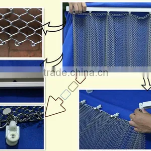 First Class Surface Metal Chain Link Curtain thumbnail-5