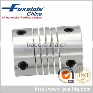 CNC Stepper Motor Set Screw Type Radial Beam Flexible Shaft Coupling thumbnail-5