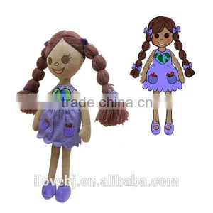 Hot Sell Sweet Doll Soft Plush Dolls thumbnail-2