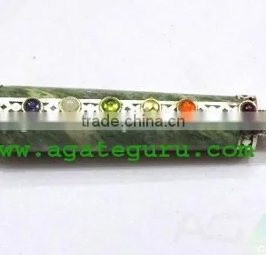 7 Chakra Green Aventurine Healing Stick : Wholesale Prices thumbnail-1
