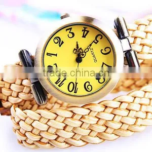Watch Strap Wholesale Braided Long Genuine Leather Watch Strap thumbnail-1