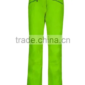 Unisex Men Women Outdoor Sportwear Mountain Ski Pants Lime thumbnail-1
