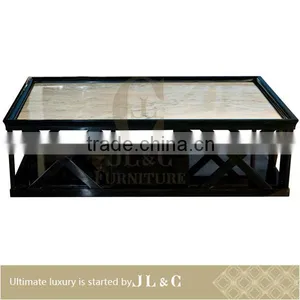 JT16-07 Crisscorss Coffee Table in Living Room From JL&C Luxury Home Furniture Latest Designs 2016 thumbnail-1