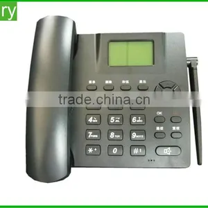 NEW 2015 Gsm Fixed Wireless Desktop Phone / Landline Phone With Sim Card Fast Delivery thumbnail-1
