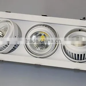 20w 30w 40w 60w 90w Adjustable Recessed Rectangle Led Grille Light thumbnail-2