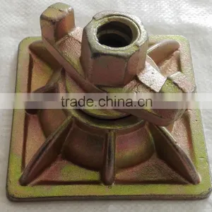 Square Swivel Wing Nut With Plate for Tie Rod thumbnail-4