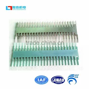 Battery Positive and Negative Pole of Precision Metal Stampings,metal Pole and Base,metal Spring Flat,percision Metal Stamping thumbnail-1