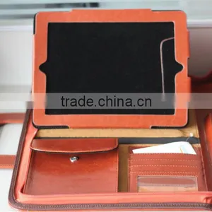 Leather Portfolio With IPad Case thumbnail-1