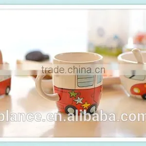 Camper Van VW Design Dinner Set Ceramic Bus Shape Salt and Pepper Sets thumbnail-1