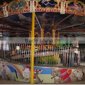 Kiddy Car Rides Mini Shuttle Track Car Indoor Outdoor Game thumbnail-5