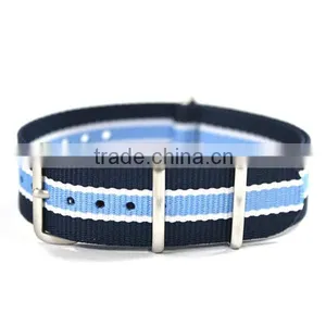 Stripe Custom Size Nylon Nato Straps 20mm Watch thumbnail-3