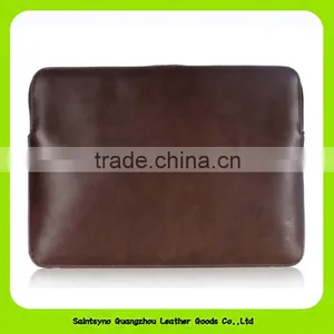 15055 Factory Wholesale Leather Cover Case Tablet Holder With Zipper thumbnail-2