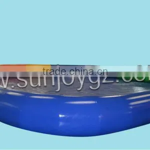 Hot Sealed Single Layer Inflatable Swimming Pool Round Corner Water Game Indoor Outdoor Kids thumbnail-1