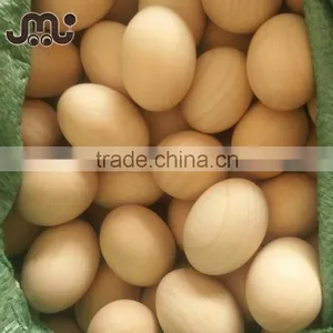 Customized DIY Wooden Egg,smooth Solid Wooden Toy Egg thumbnail-1