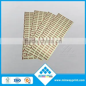 2016 New Stly Custom Logo Paper Round Stickers Wholesale thumbnail-1