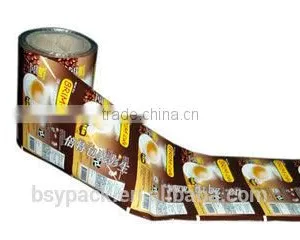 Printed Snack Biscuit Packaging Aluminium Laminated Plastic Film Roll thumbnail-1