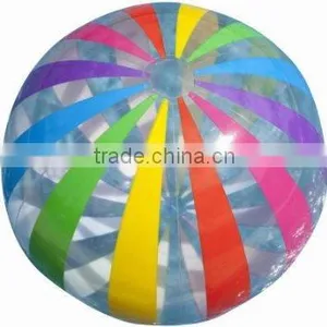 Transparent Rainbow Giant Beach Ball thumbnail-1