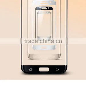 2016 Prefect OEM For Samsung Galaxy s7 Edge Tempered Glass Screen Protector / Full Cover 3D Curved for s7 Edge Glass thumbnail-3