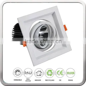 8W 1 Head 2 Heads 3 Heads Rectangular LED Downlight Square Adjustable thumbnail-2