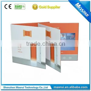 High Quality Printable Video Business Card Video Mailer Video Brochure Card for Advertising thumbnail-2