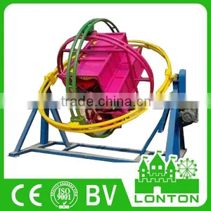 Space Ball Gyroscope 3D Ring Car Amusment Rides for Sale thumbnail-1