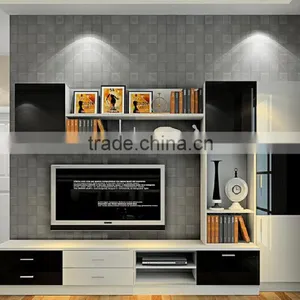China Manufacture Gloss Lacquer Living Room Furniture Corner tv Cabinet thumbnail-6