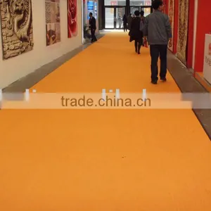 Best Price 100% Polyester Needle Punched Nonwoven Exhibition Carpet Velour Carpet thumbnail-1