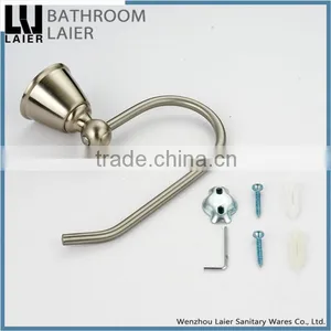 Contemporary Factory Supplier Zinc Alloy Brush Nicked Bathroom Sanitary Items Wall Mounted Toilet Paper Holder thumbnail-6