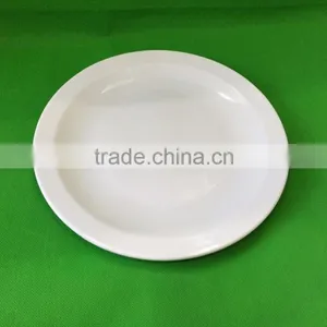10" Melamine White Plate for Restaurant and Hotels thumbnail-1