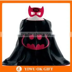 Hot Sale Halloween Kids Super Hero Capes Blue Color Superhero Cap With Masks thumbnail-3