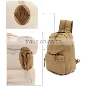 Backpack Guide Rucksack Waxed Cotton Canvas Leather Backpack thumbnail-2