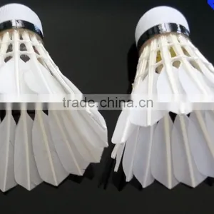 Cheap Duck Feather Durable Club Badminton Training Shuttlecock With Factory Price thumbnail-1